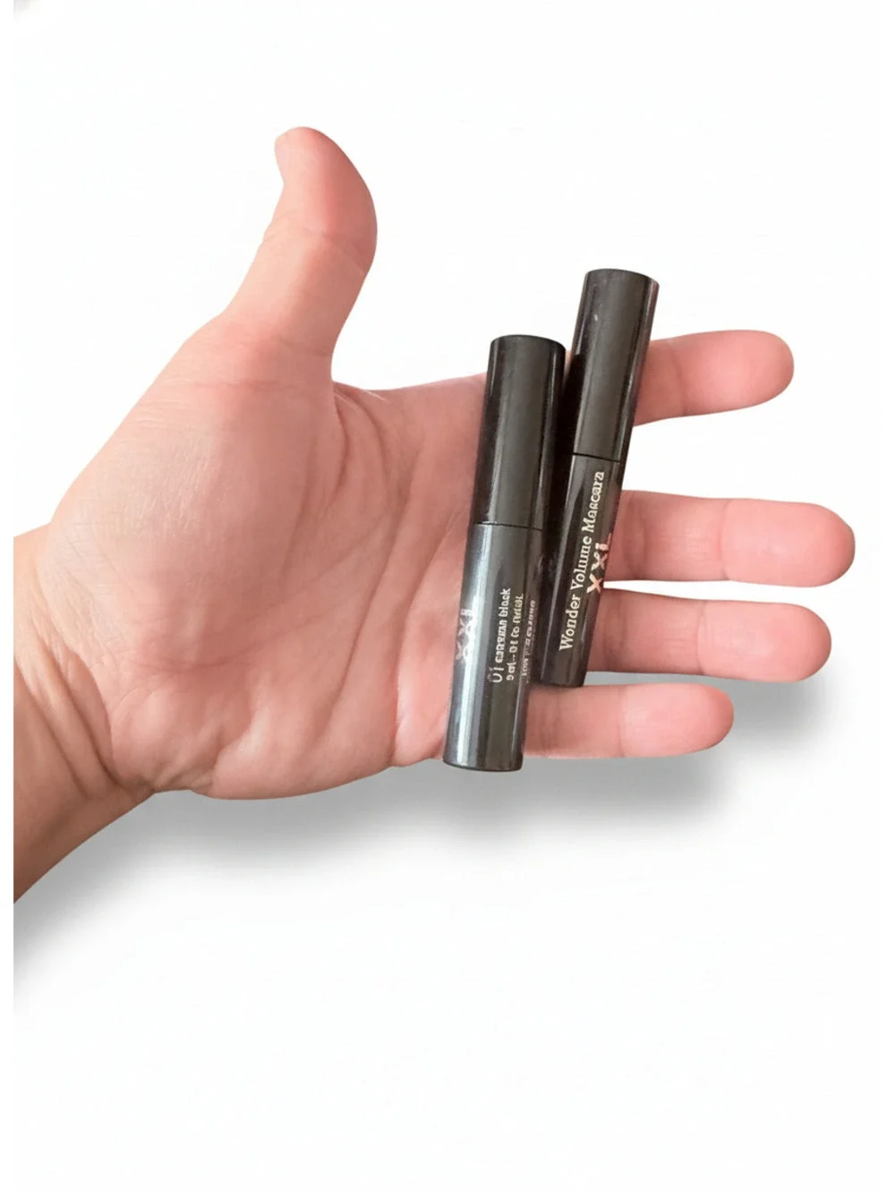 2X Clarins Wonder Volume Mascara XXL 01 Extreme Black 0.1 oz